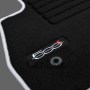 Alfombrillas Fiat 500 Edition Velour borde gris 13-